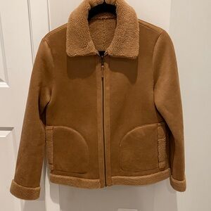 J. McLaughlin Brown Shearling Jacket
